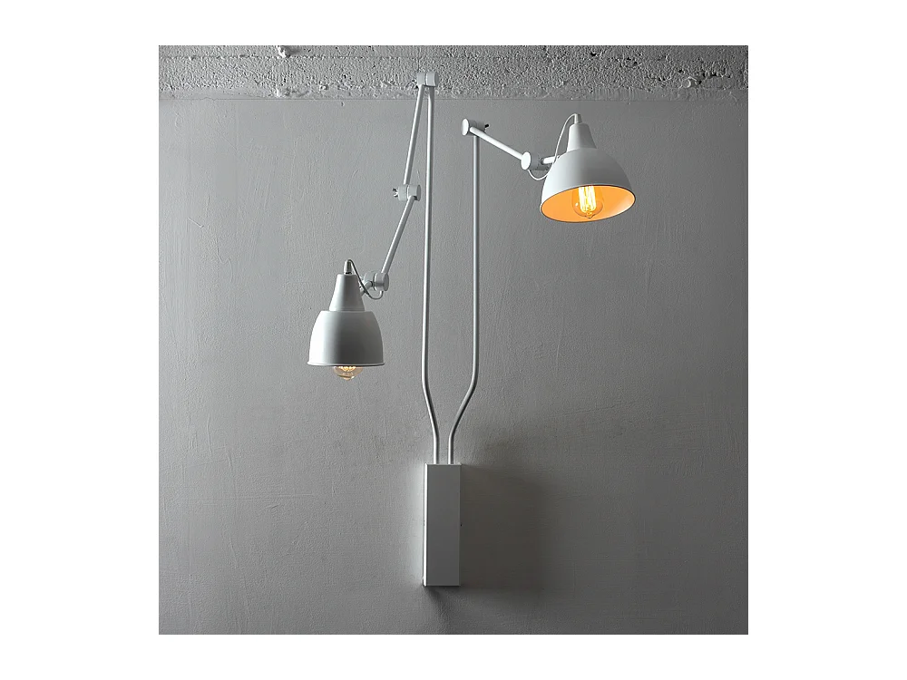 Wandleuchte weiß Coben Wandlampe 2