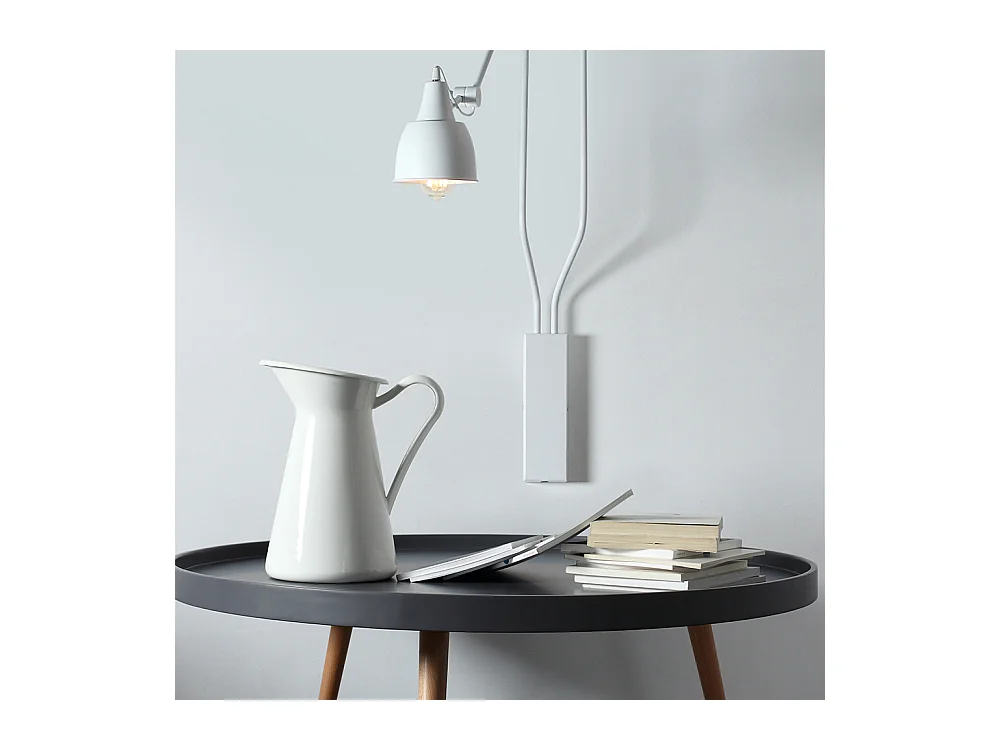 Wandleuchte weiß Coben Wandlampe 2