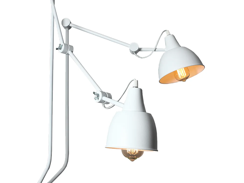 Applique murale blanche Coben murale 2