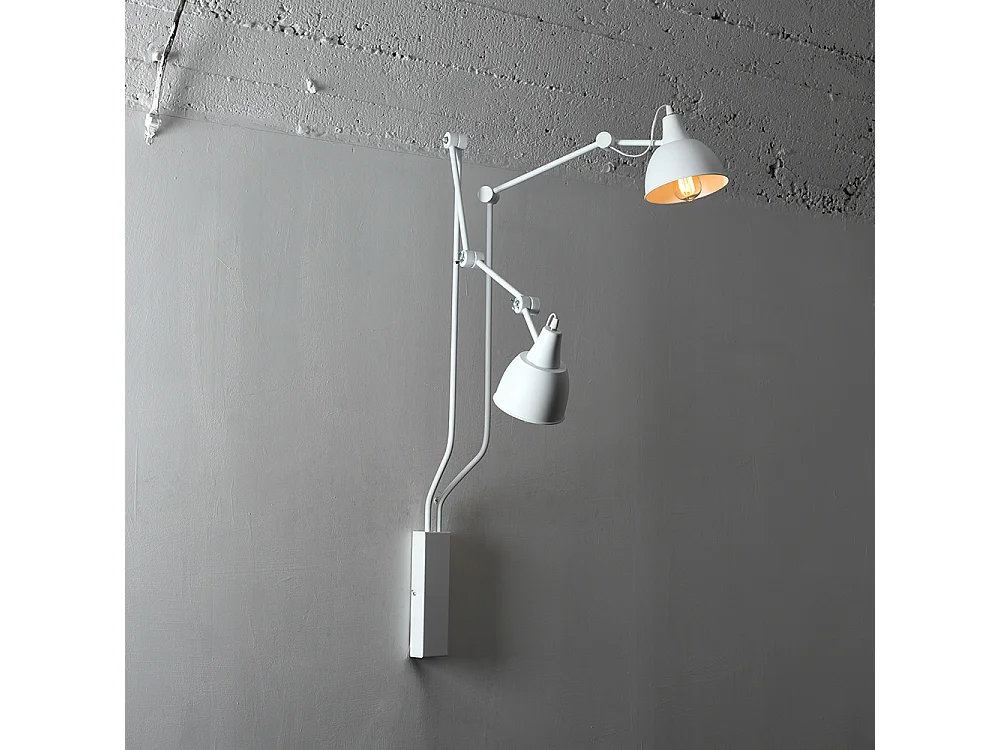 Applique murale blanche Coben murale 2