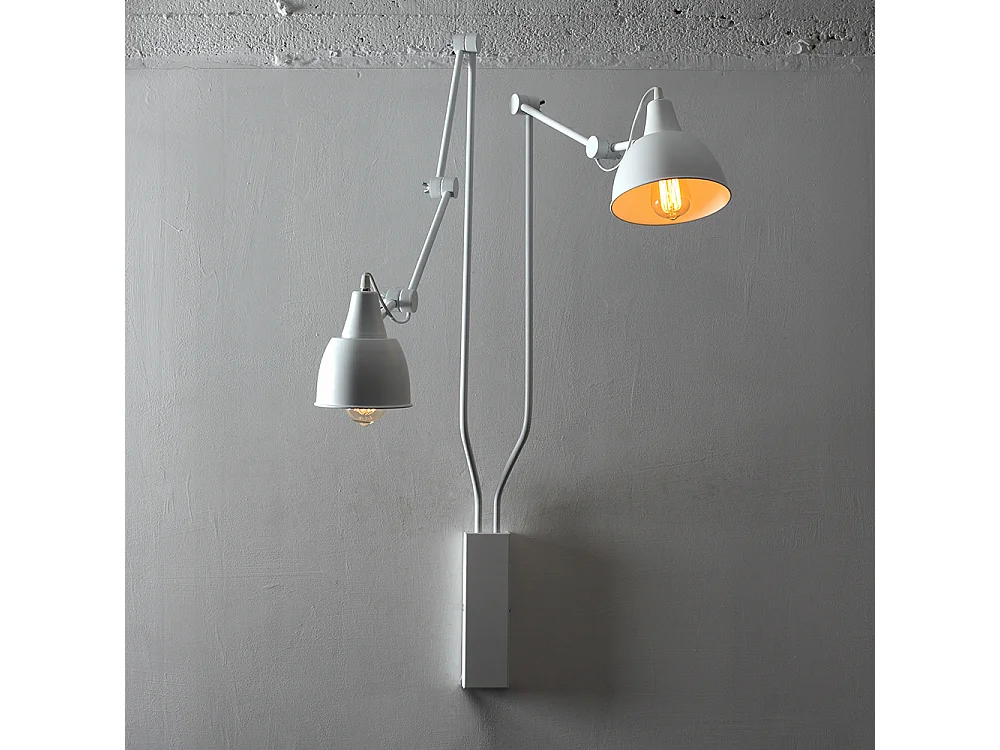 Applique murale blanche Coben murale 2