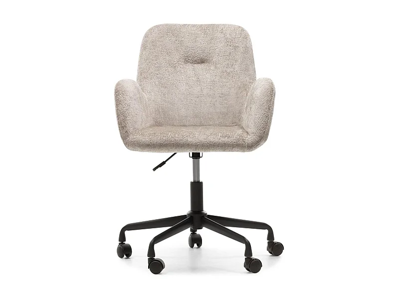 Draaistoel Licht beige Malisa