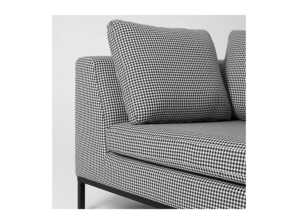 Sofa 0,98x1,71x0,69 m Schwarz Ambient ke700