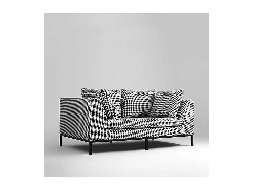 Sofa 0,98x1,71x0,69 m Schwarz Ambient ke700