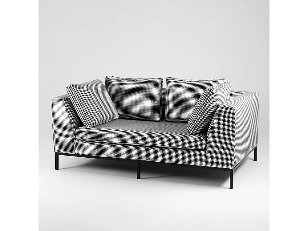 Sofá 0,98x1,71x0,69 m Preto Ambient ke700