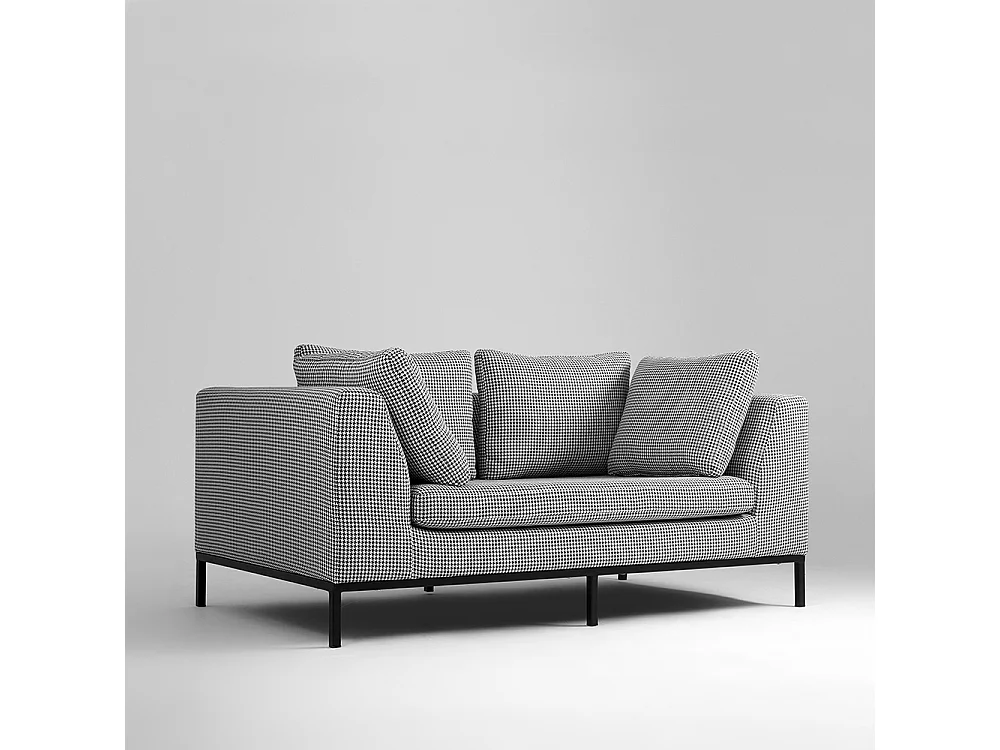 Sofá 0,98x1,71x0,69 m Preto Ambient ke700