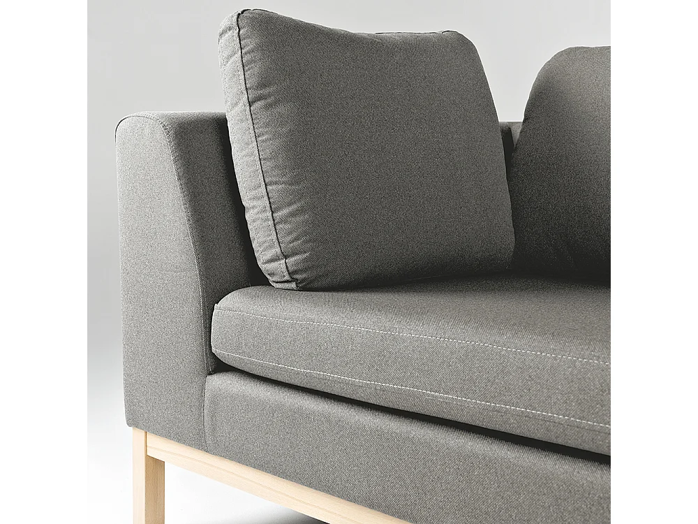 Bank 0,98x1,71x0,67 m natuurlijke ambient hout kwarc(ml84)