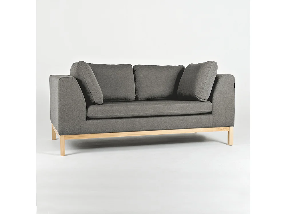 Bank 0,98x1,71x0,67 m natuurlijke ambient hout kwarc(ml84)