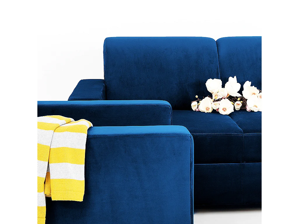 Sofa 0,95x1,65x0,82 m natürliche stabile Ausführung