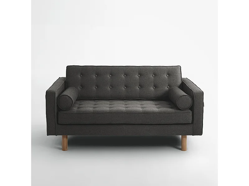 Sofa 88x162x80 cm Carbon Topic Holz