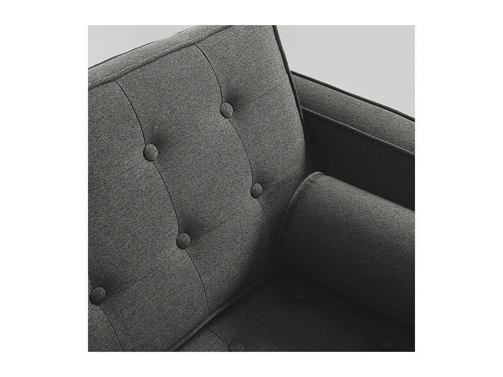 Sofá 88x162x80 cm Carbono Tópico Madeira