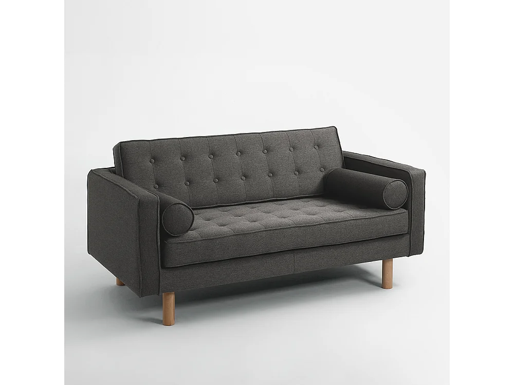 Sofa 88x162x80 cm Carbon Topic Holz