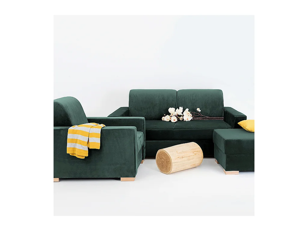 Sofá 0,95x1,65x0,82 m abacate estável