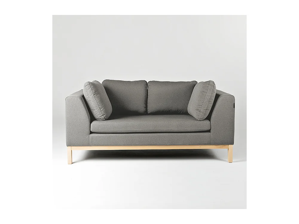 Schlafsofa 98x171x67 cm Grau Ambient Holz Kwarc ML84