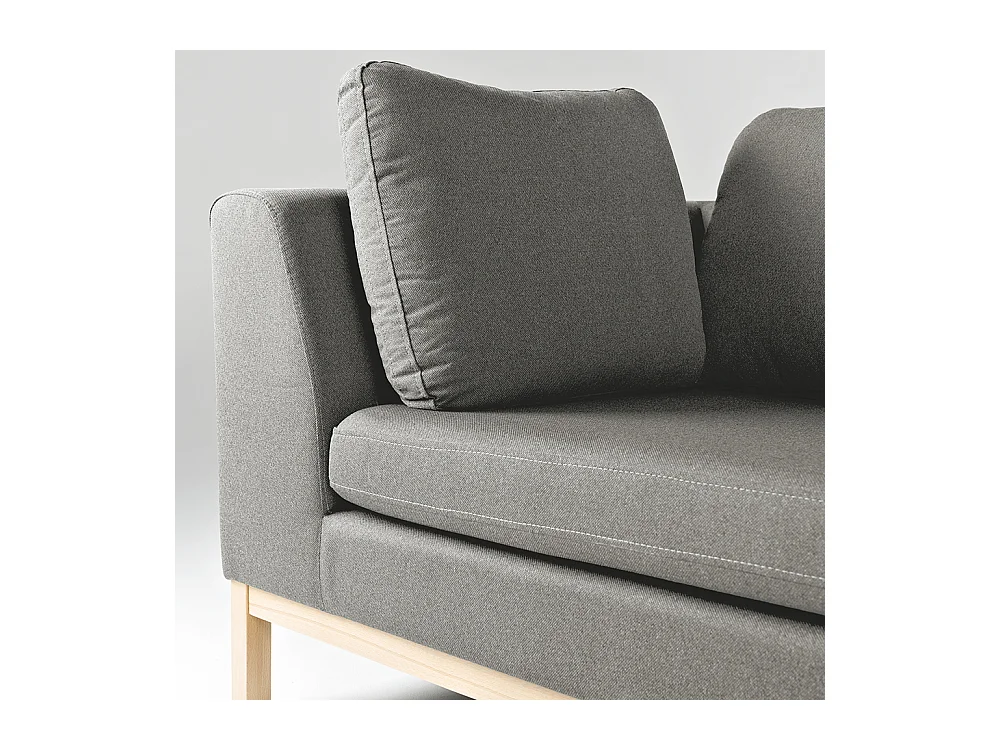 Schlafsofa 98x171x67 cm Grau Ambient Holz Kwarc ML84