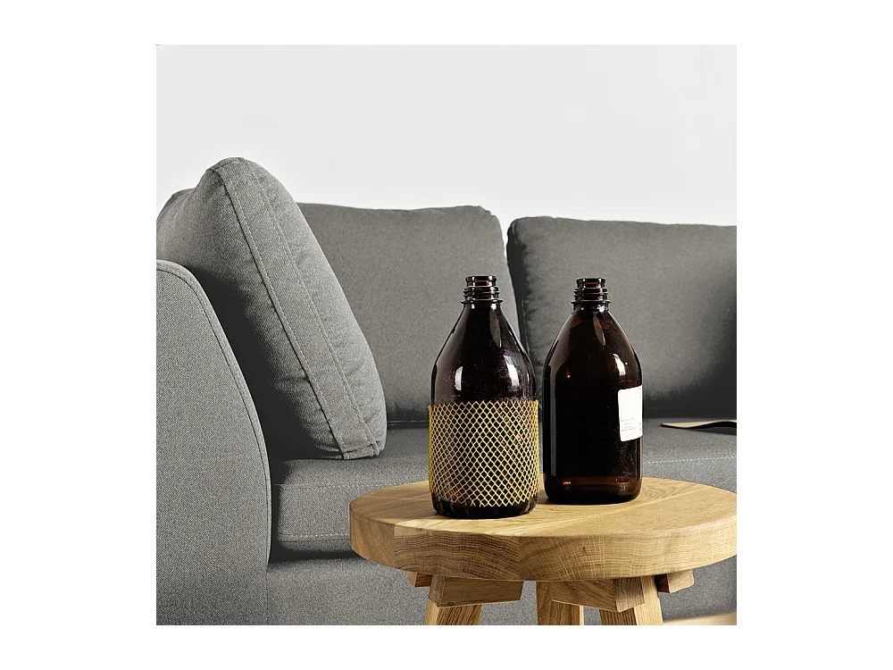 Schlafsofa 98x171x67 cm Grau Ambient Holz Kwarc ML84