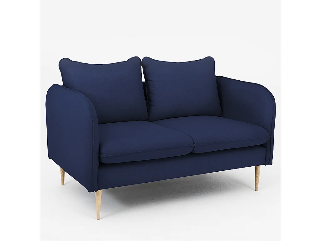 Sofa 0,89x1,45x0,9 m Tinte edles Holz