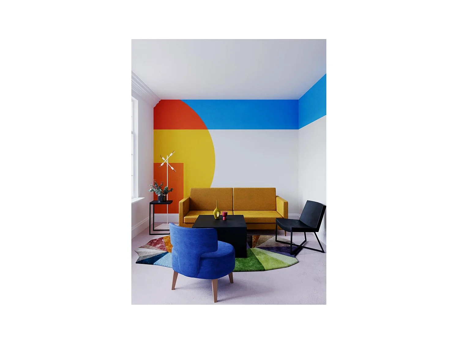 Sofa 0,88x1,8x0,82 m Passionsfrucht Vergan