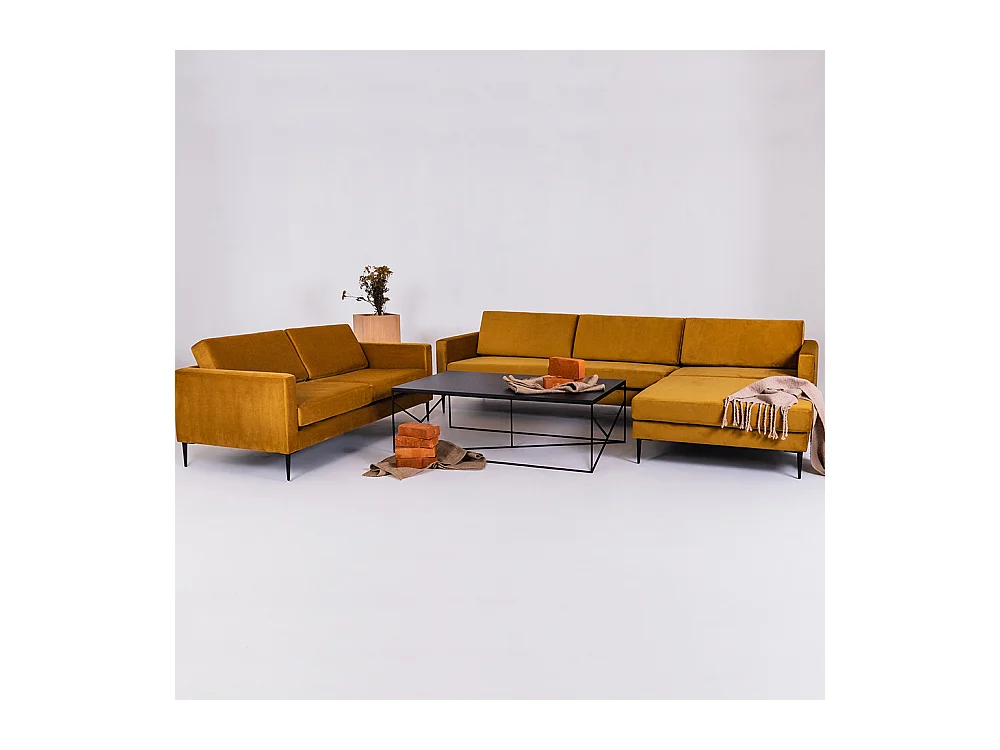 Sofa 0,88x1,8x0,82 m Passionsfrucht Vergan