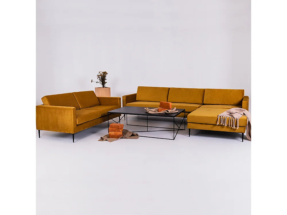 Canapé 0,88x1,8x0,82 m fruit de la passion vergan