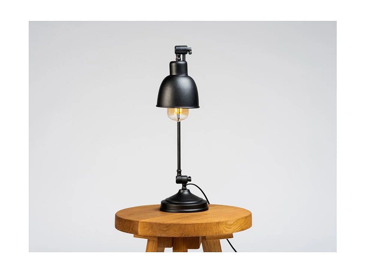 Candeeiro de secretária 0,15x0,45 m preto Freja