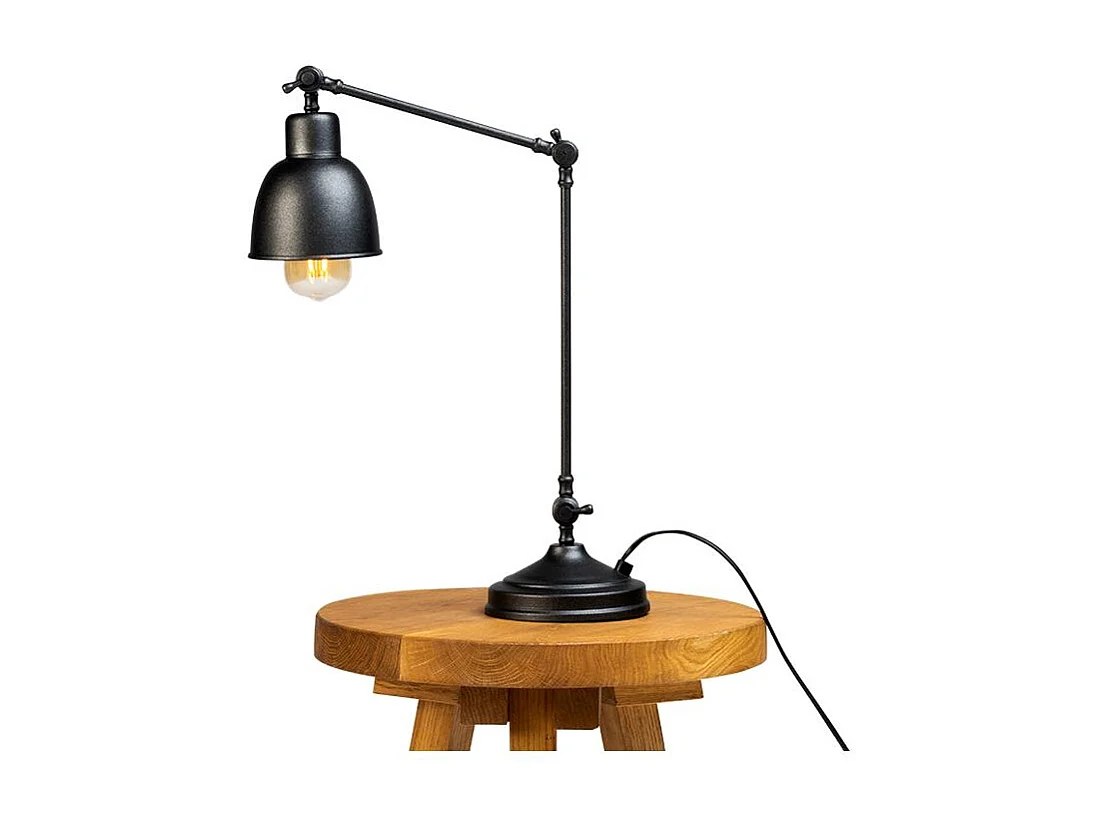 Candeeiro de secretária 0,15x0,45 m preto Freja