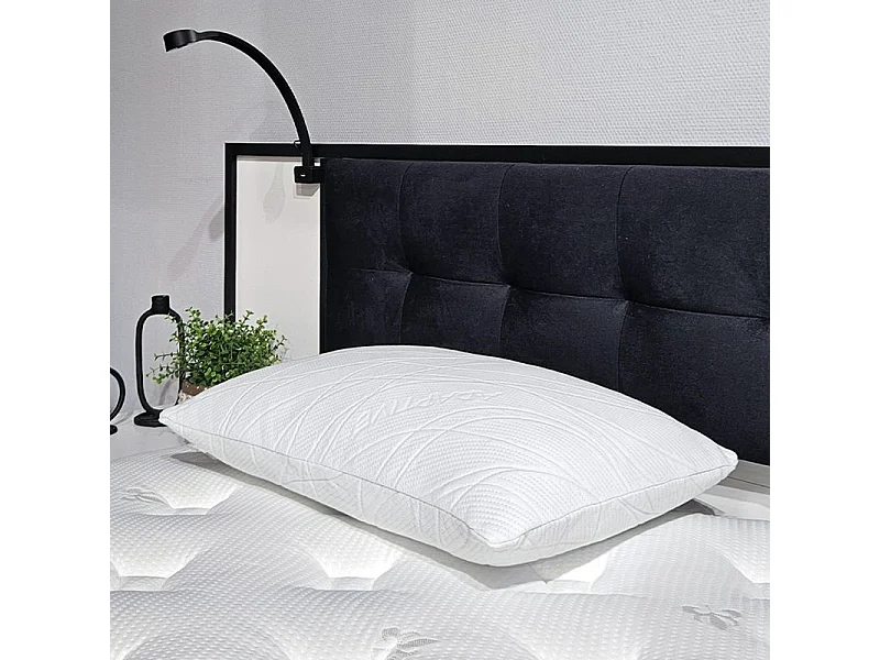 Lot de 4 oreillers 60 x 40 cm mousse à mémoire de forme - MORPHÉE