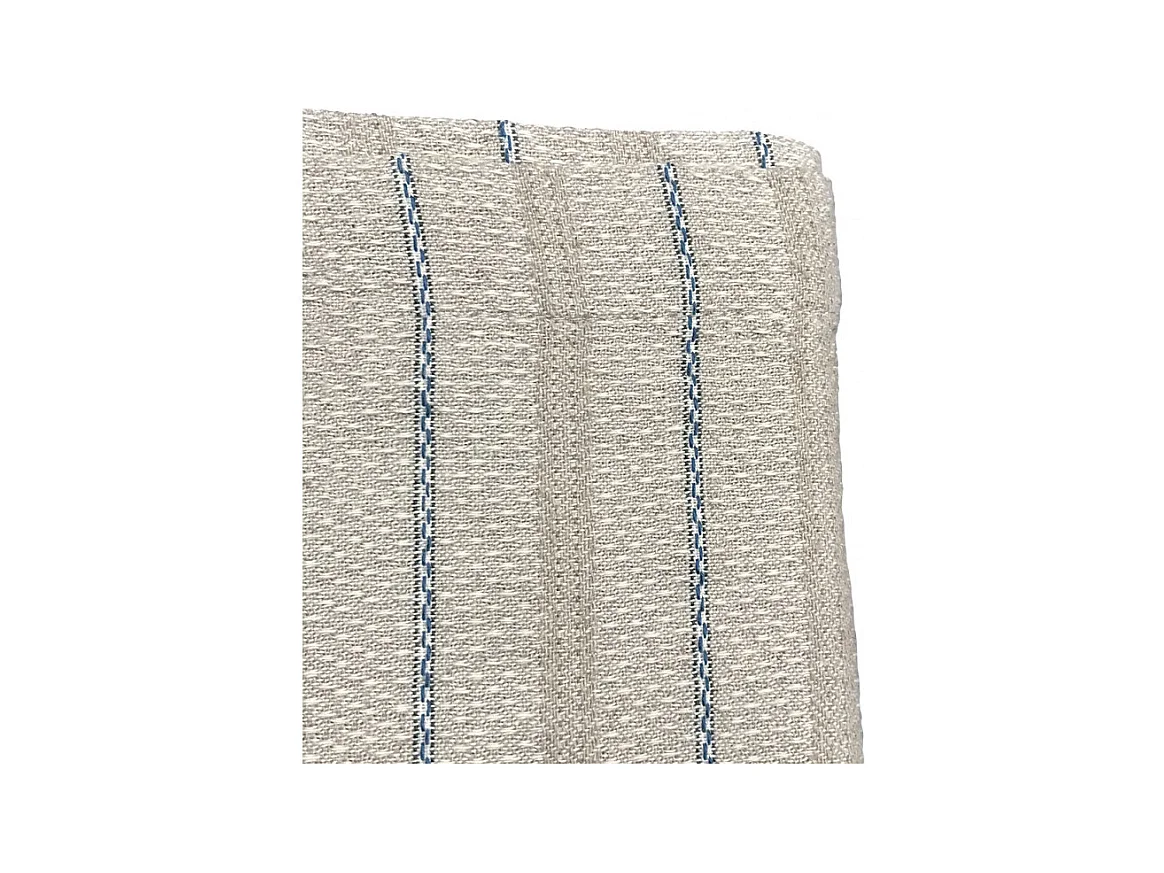 Nappe 170x250 motifs rayures bleu figuerolles - PARDIGON 4463