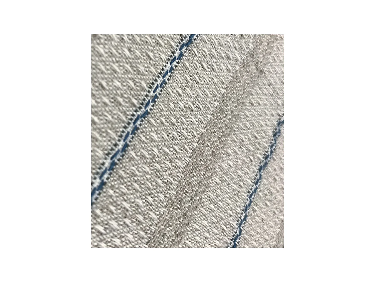 Nappe 170x250 motifs rayures bleu figuerolles - PARDIGON 4463