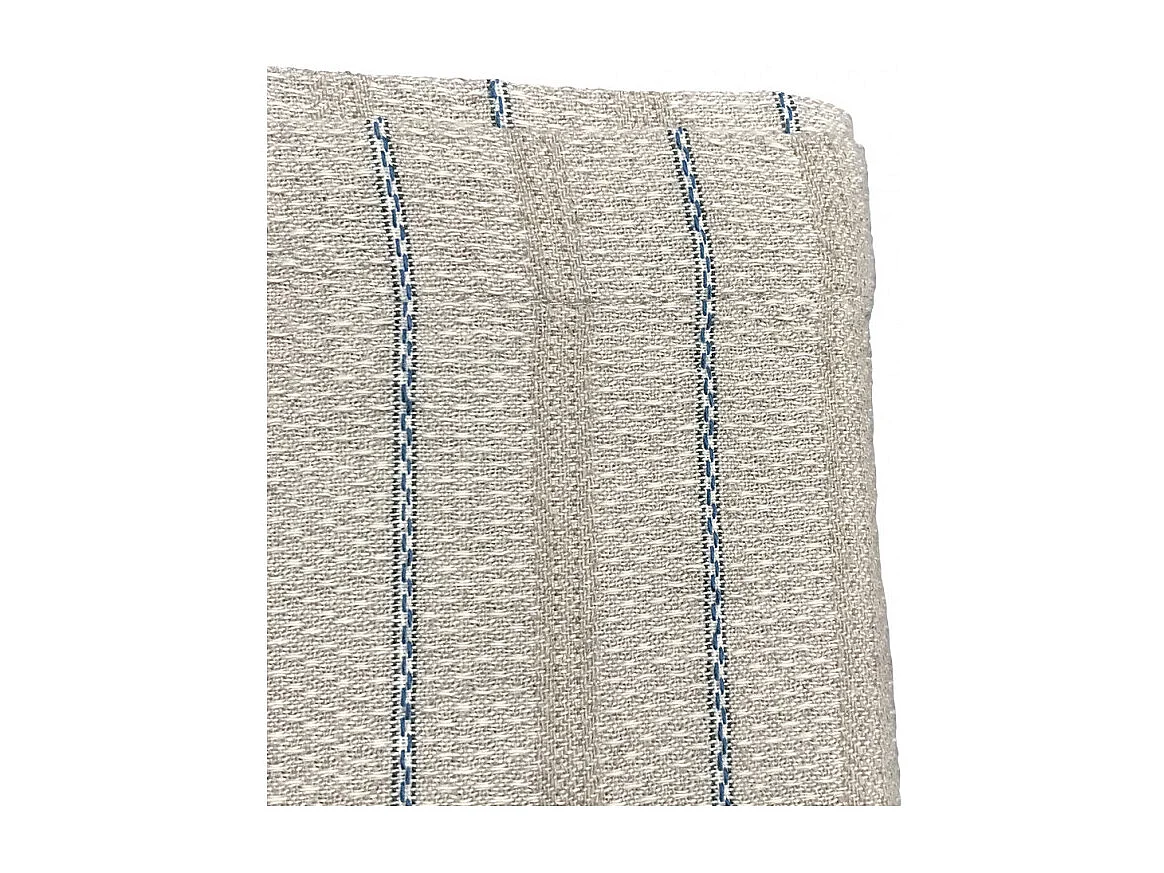 Nappe 170x250 motifs rayures bleu figuerolles - PARDIGON 4463