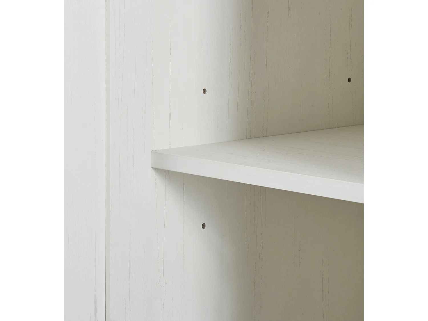 Moderne stijl 4-deurs 2-laden dressoir, 150x86x40 cm, voor woonkamer en eetkamer, wit + hout