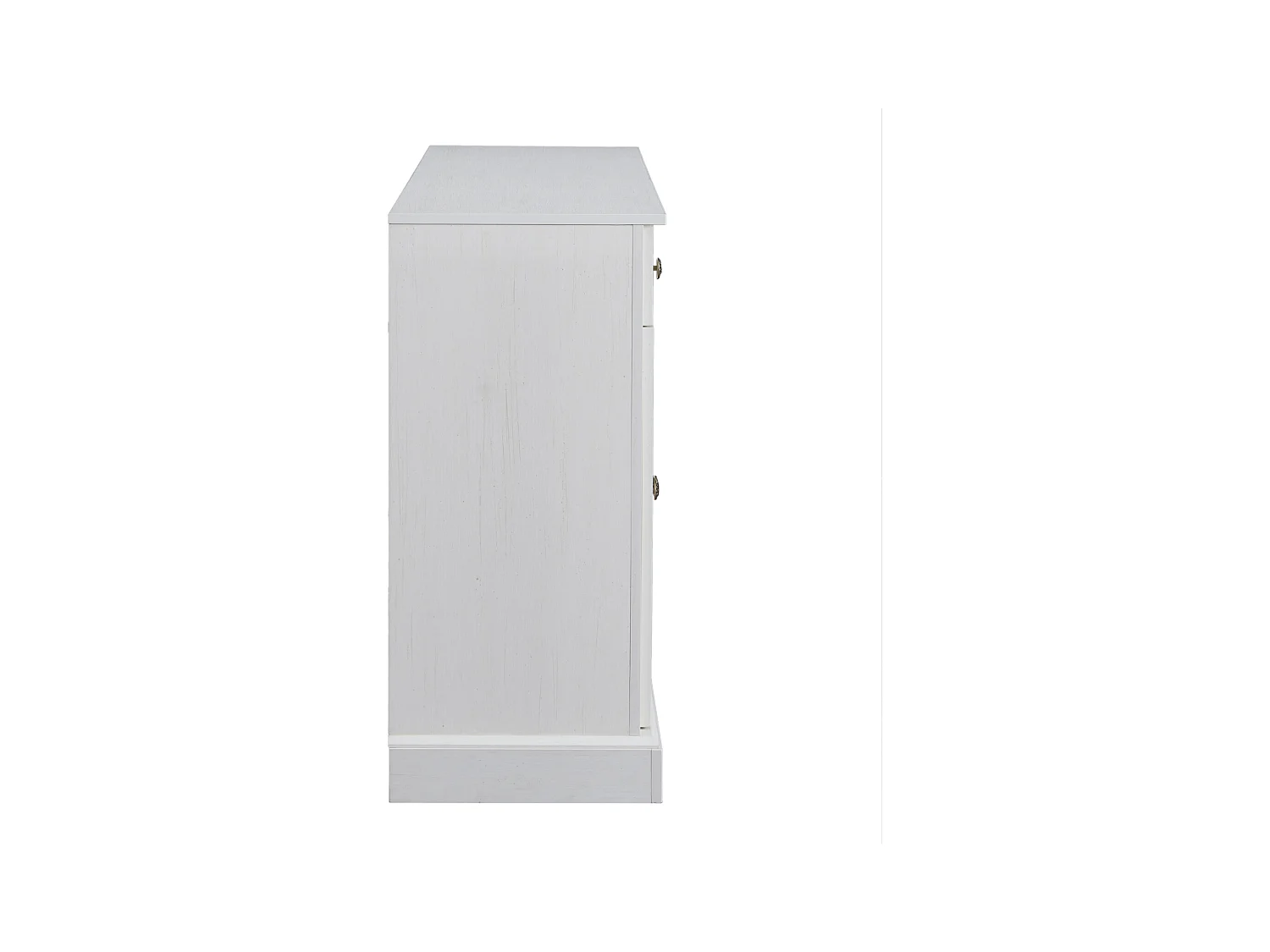 Buffet 4 portes 2 tiroirs, style moderne, 150x86x40 cm, pour salon et salle à manger, blanc