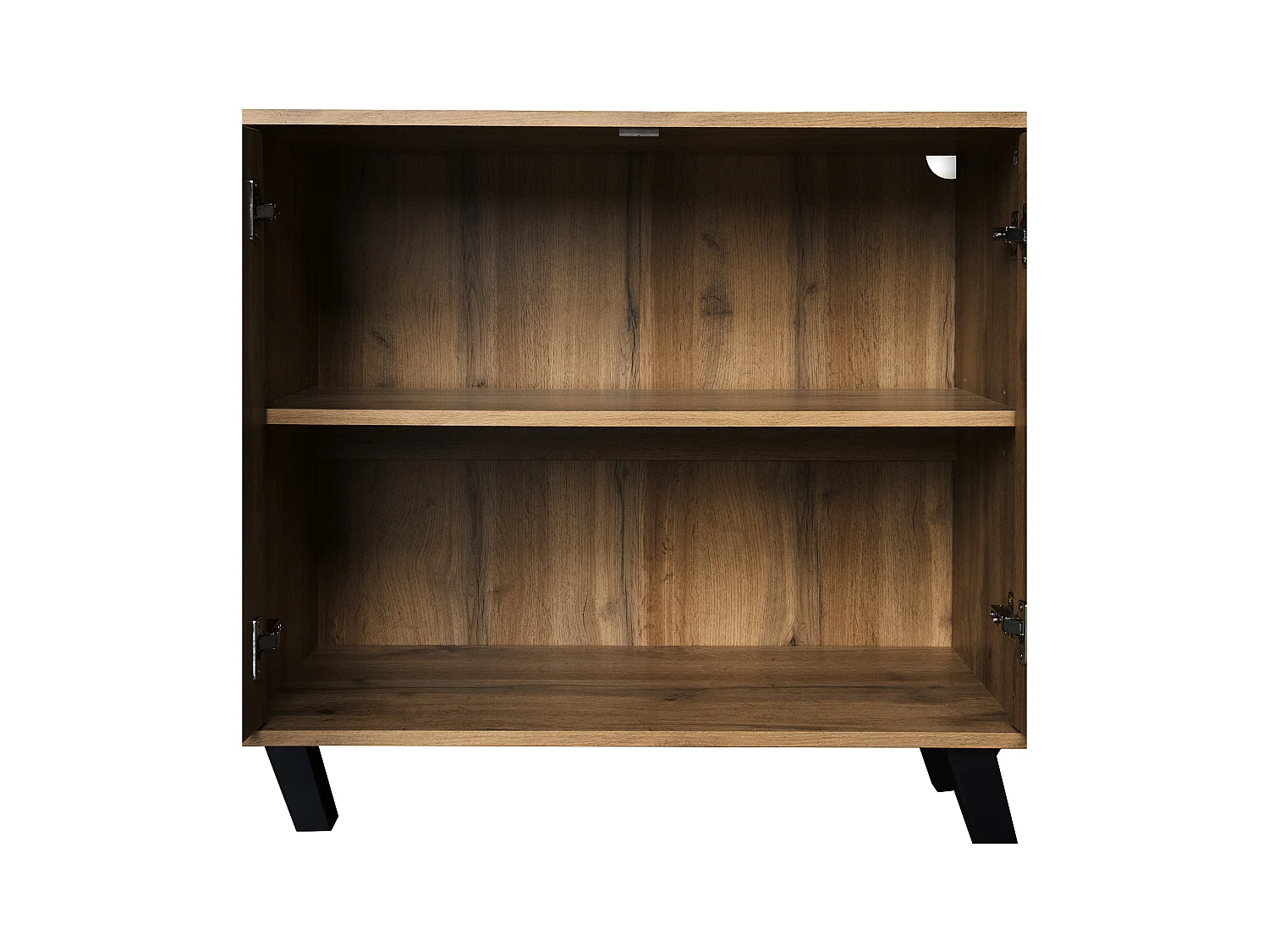 Buffet Salon avec 4 Portes, Armoire de Salon avec Pieds d'Armoire en PVC