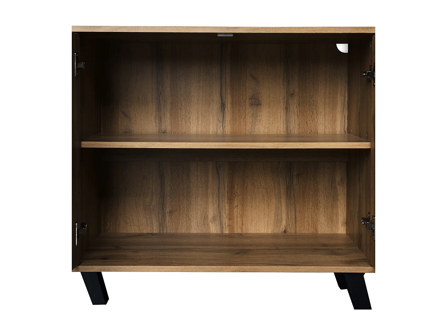 Buffet Salon avec 4 Portes, Armoire de Salon avec Pieds d'Armoire en PVC