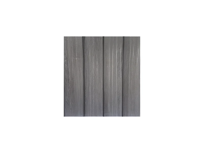 Casetta da giardino in metallo - LEGNO VECCHIO - 2,4 m²