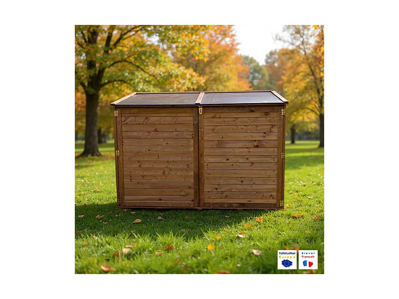 Cassa da giardino in legno - TROCADERO 2000L