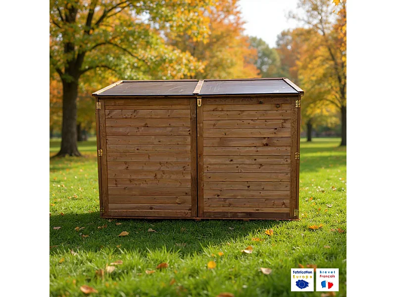 Cassa da giardino in legno - TROCADERO 2000L