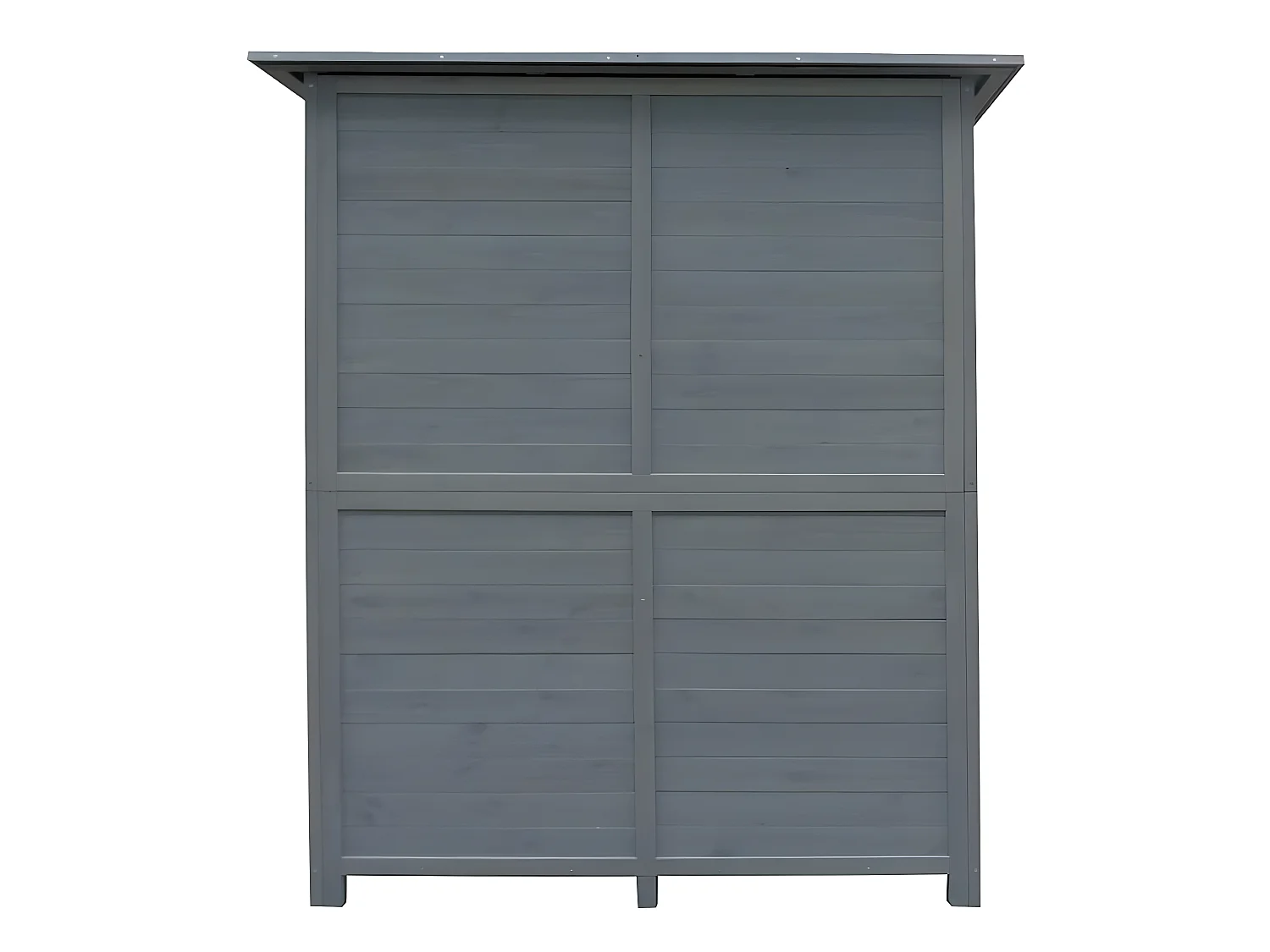 Armadio da giardino "Espacio" - 140 x 49 x 162 cm -  Antracite