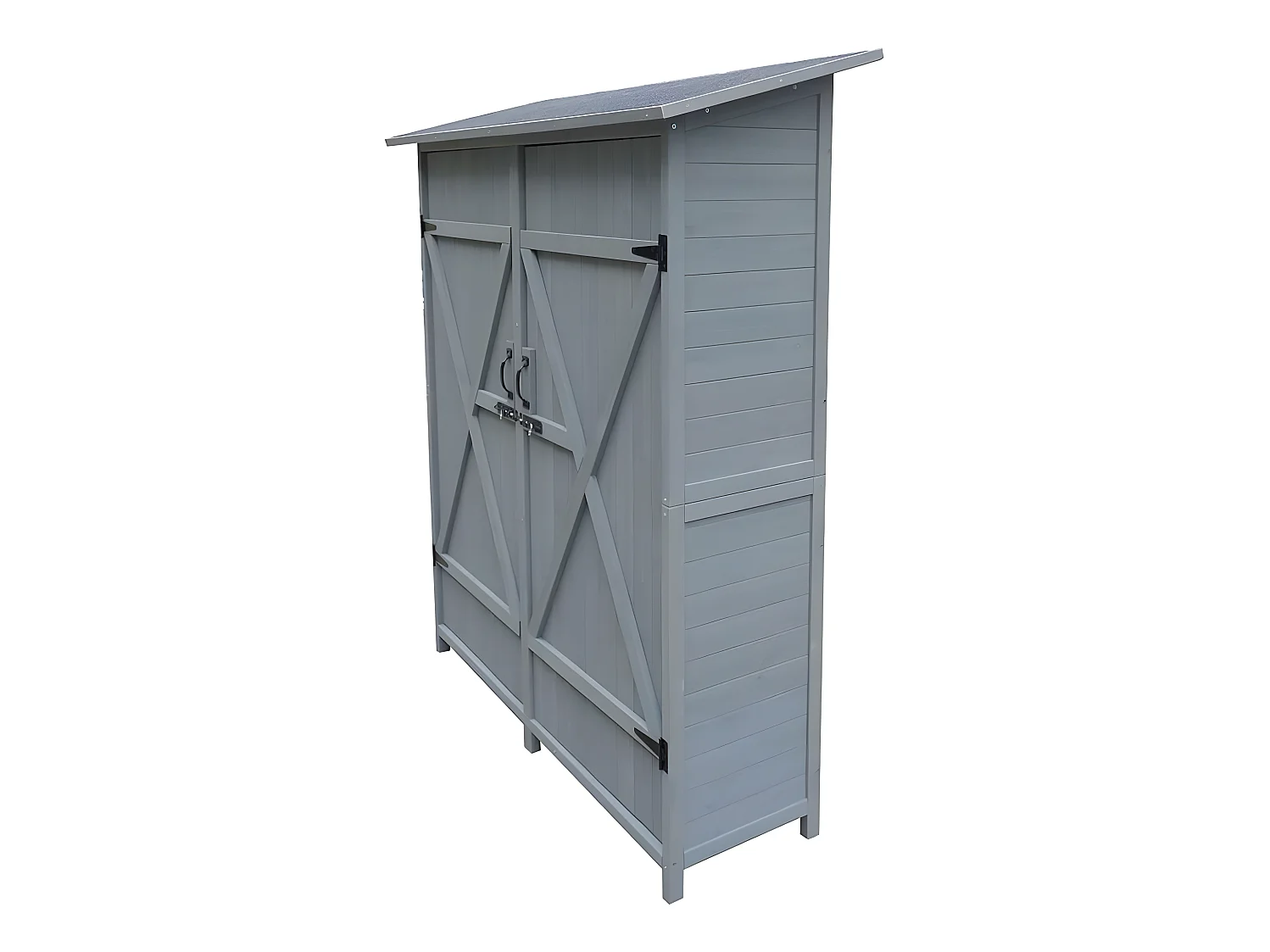 Armoire de jardin "Espacio" - 140 x 49 x 162 cm - Anthracite