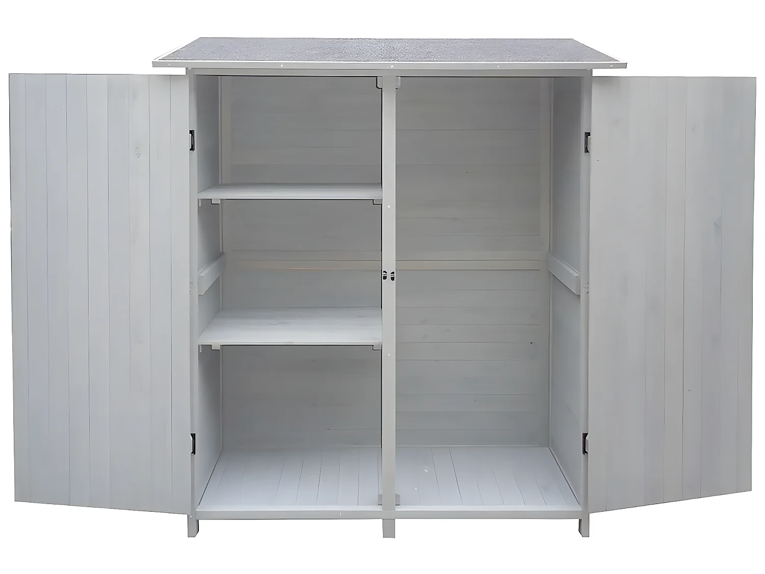 Armoire de jardin "Espacio" - 140 x 49 x 162 cm - Anthracite