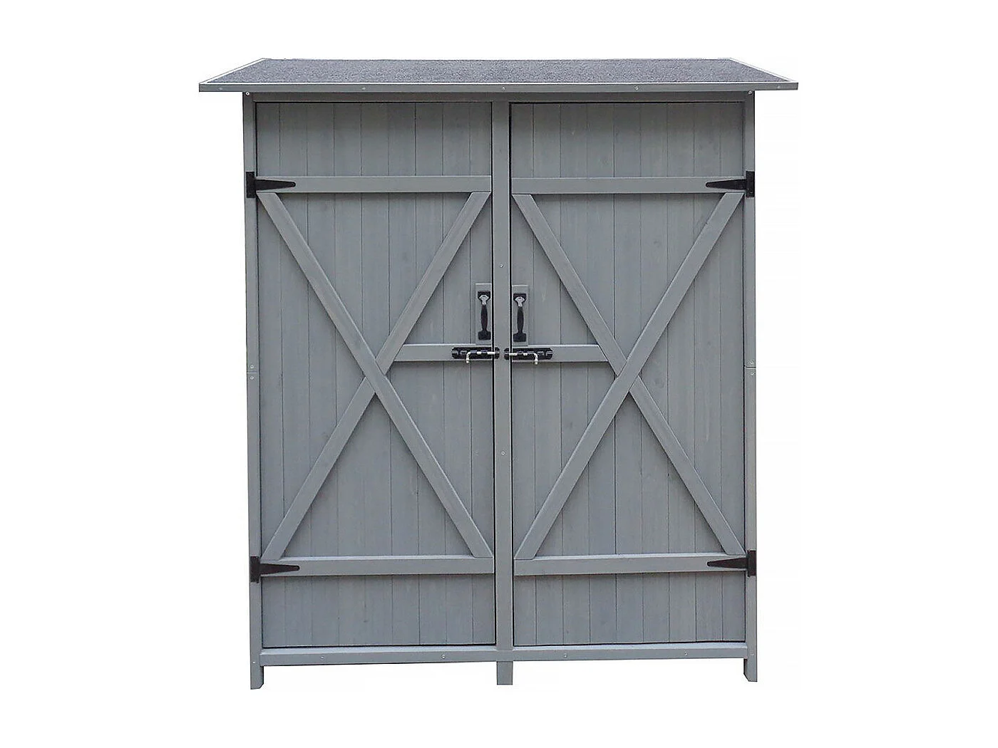 Armoire de jardin "Espacio" - 140 x 49 x 162 cm - Anthracite