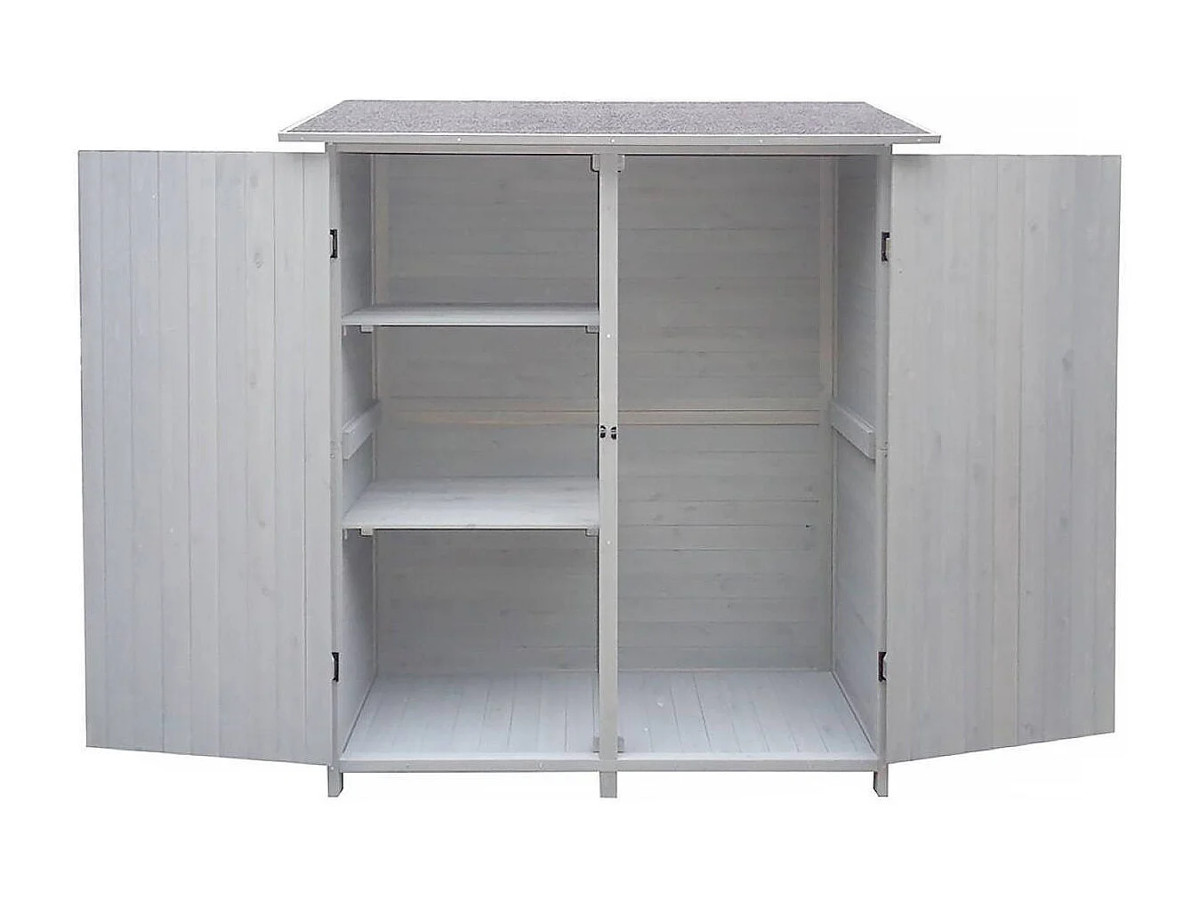 Armoire de jardin "Espacio" - 140 x 49 x 162 cm - Anthracite