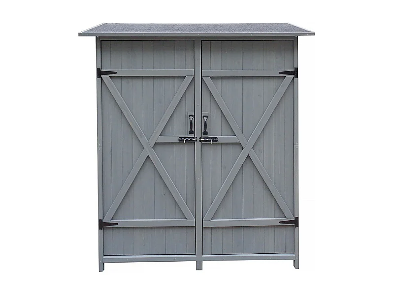 Armoire de jardin "Espacio" - 140 x 49 x 162 cm - Anthracite