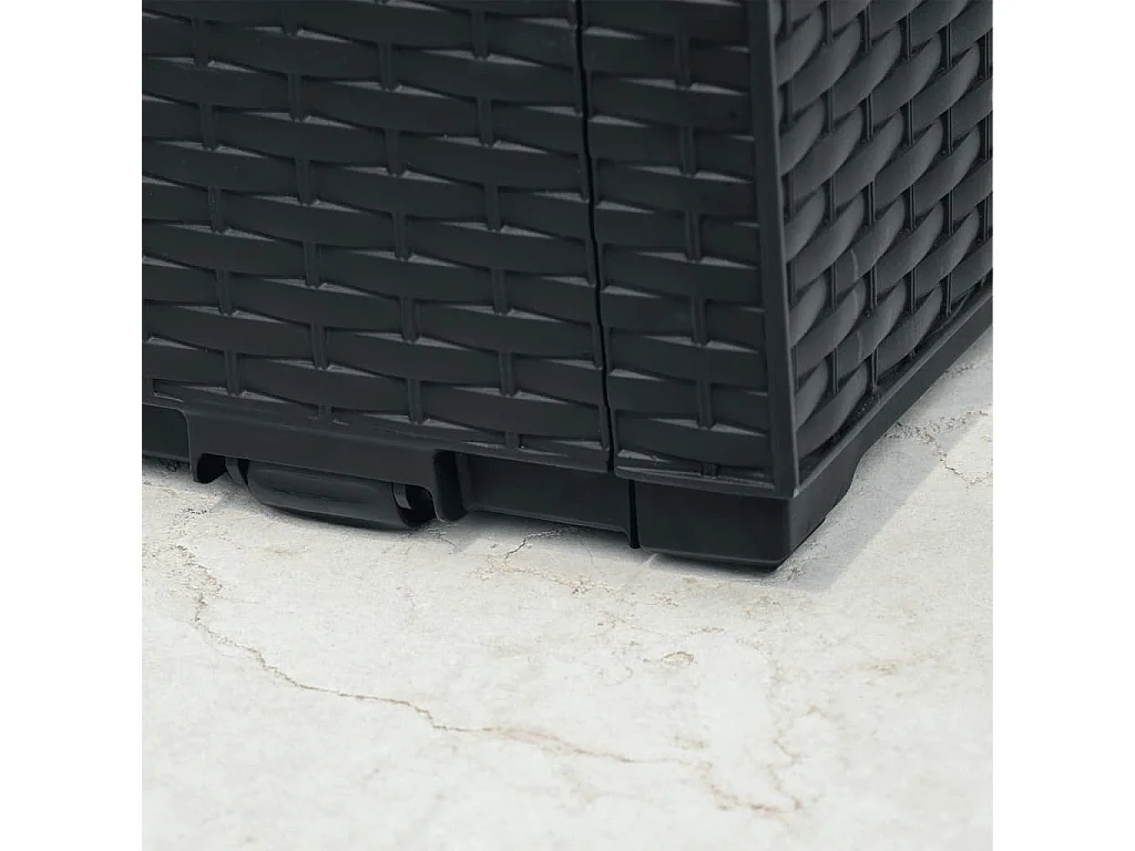 Boîte de rangement de jardin Capri 302 L Anthracite