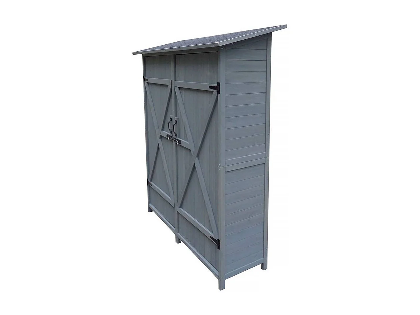 Armoire de jardin "Espacio" - 140 x 49 x 162 cm - Anthracite