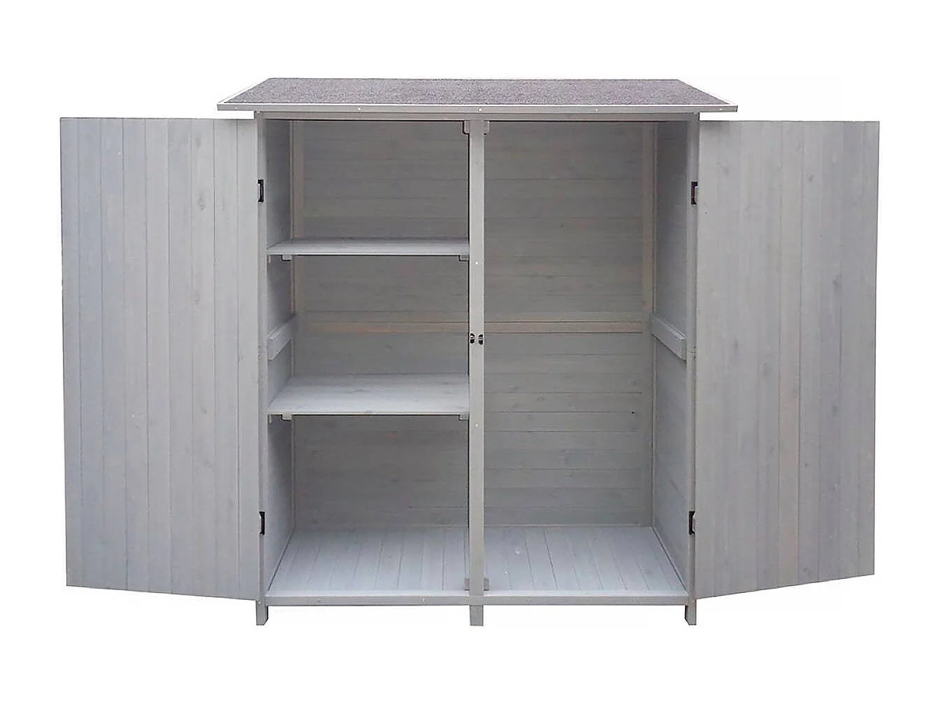 Armoire de jardin "Espacio" - 140 x 49 x 162 cm - Anthracite