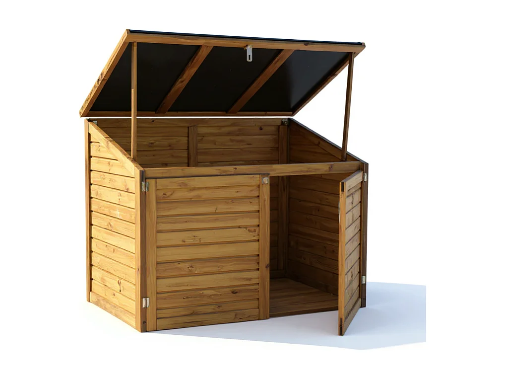 Cassa da giardino in legno - TROCADERO 1200L