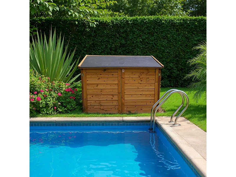 Cassa da giardino in legno - TROCADERO 1200L