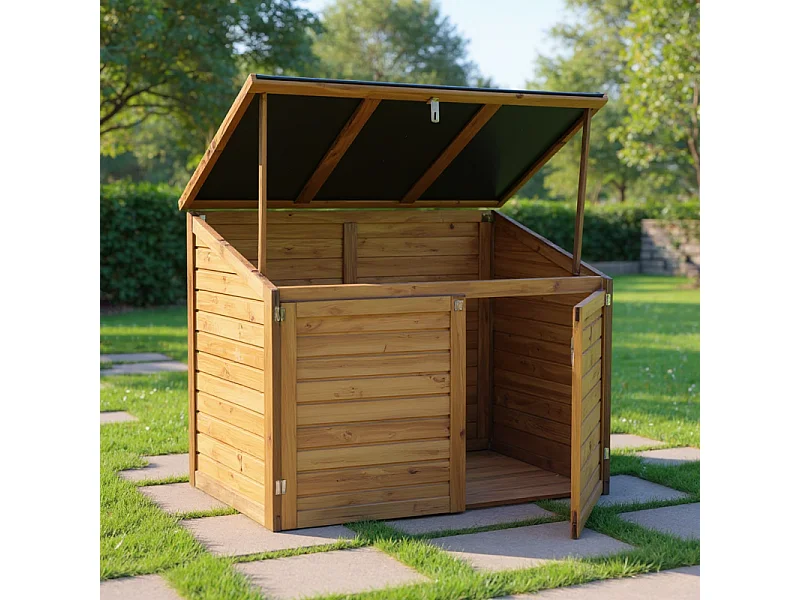 Cassa da giardino in legno - TROCADERO 1200L