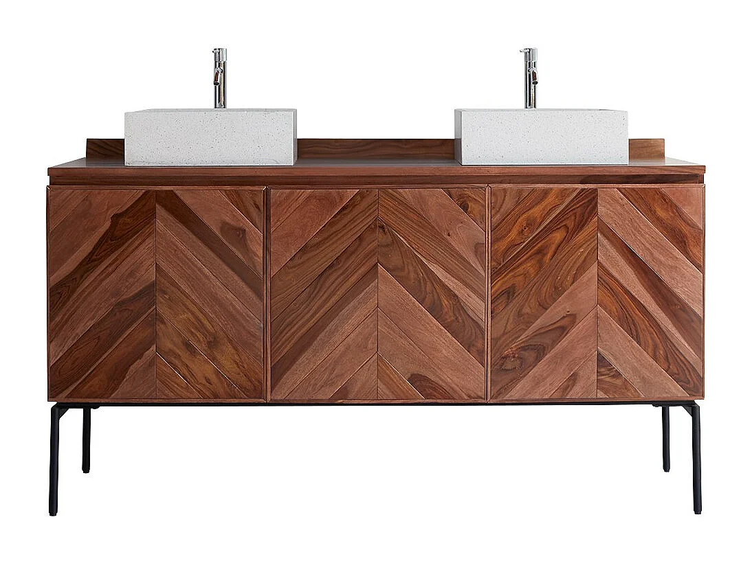 Badezimmermöbel aus Palisanderholz 155 Ismaël